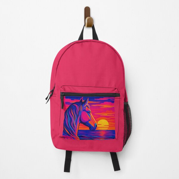 Item preview, Cute horse sunset watching  designed and sold by Dogandesighn.