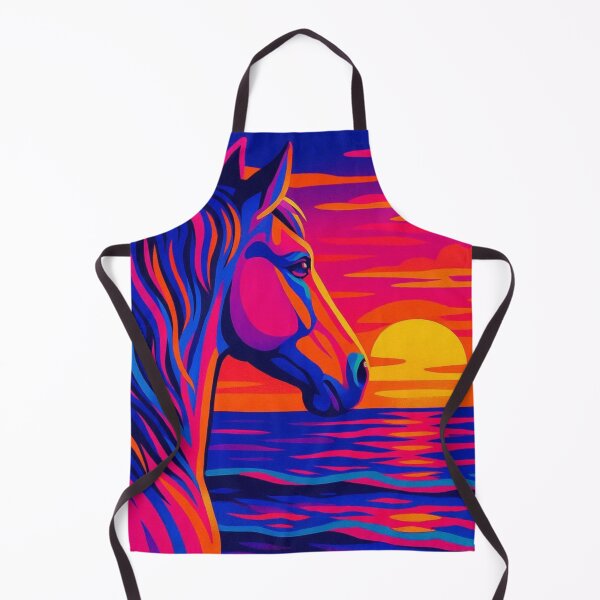 Item preview, Cute horse sunset watching designed and sold by Dogandesighn.