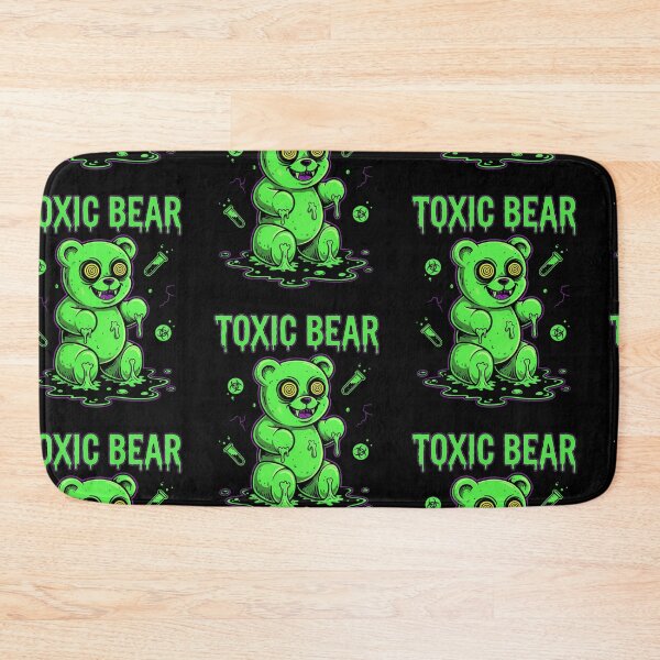 Item preview, Toxic Bear – Neon Slime Cute Horror T-Shirt designed and sold by CuteOasis.