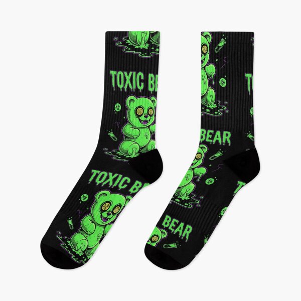 Item preview, Toxic Bear – Neon Slime Cute Horror T-Shirt designed and sold by CuteOasis.