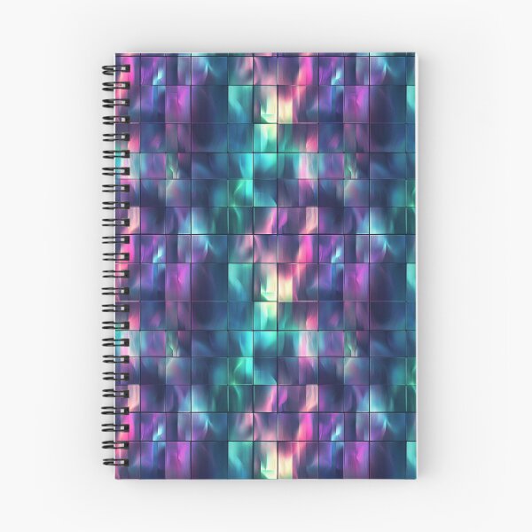 Item preview, Resonating Aurora Borealis Grid designed and sold by MidArtForge.
