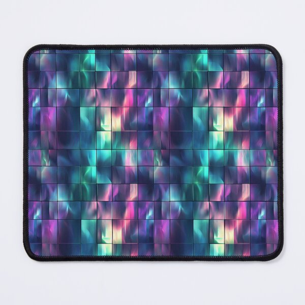 Item preview, Resonating Aurora Borealis Grid designed and sold by MidArtForge.