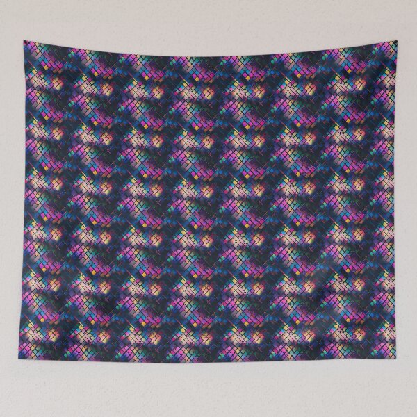 Item preview, Resonating Aurora Borealis Grid designed and sold by MidArtForge.