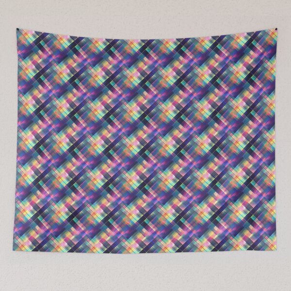 Item preview, Resonating Aurora Borealis Grid designed and sold by MidArtForge.