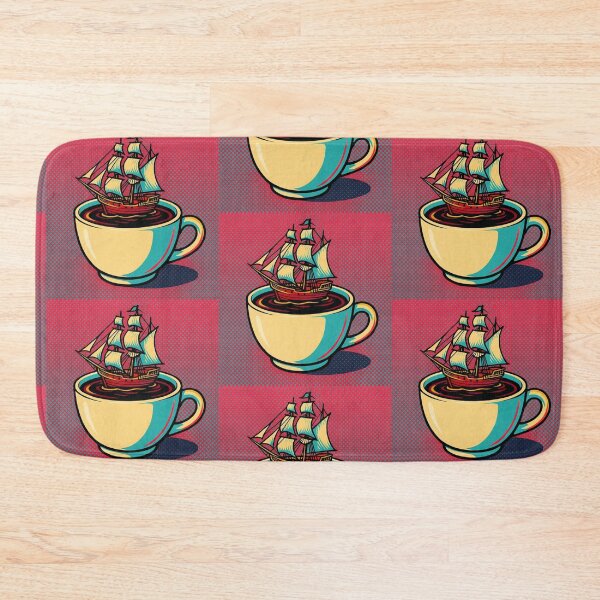 Item preview, Coffee and sailing ship  designed and sold by Dogandesighn.
