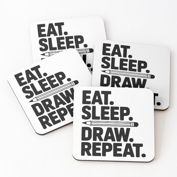 Item preview, Eat. Sleep. Draw. Repeat. designed and sold by Frank Ring.