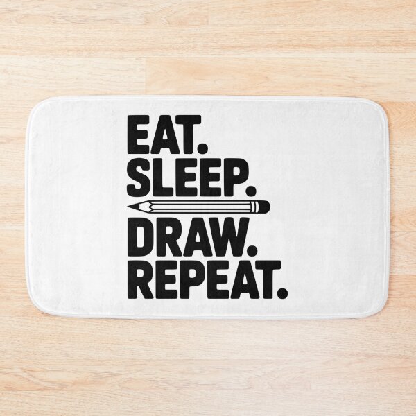 Item preview, Eat. Sleep. Draw. Repeat. designed and sold by Frank Ring.