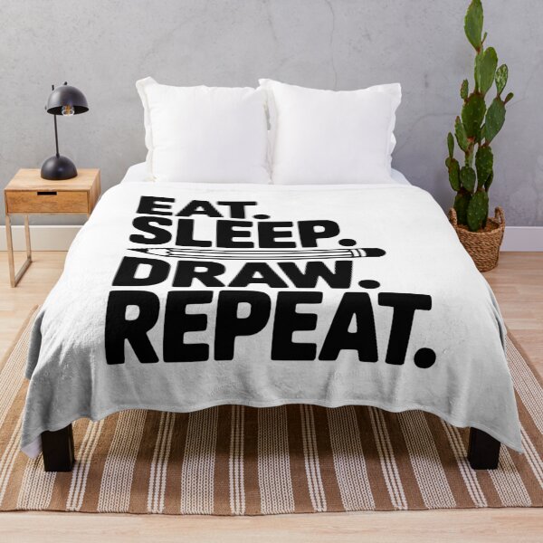 Item preview, Eat. Sleep. Draw. Repeat. designed and sold by Frank Ring.