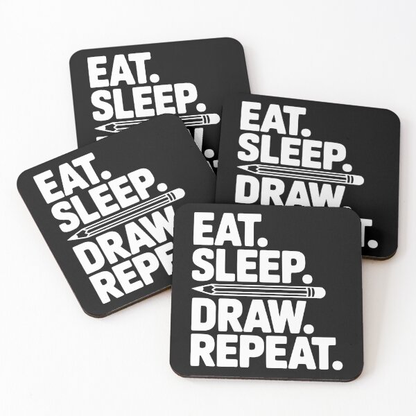 Item preview, Eat. Sleep. Draw. Repeat. designed and sold by Frank Ring.