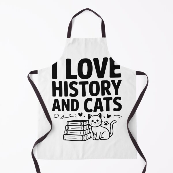 Item preview, I Love History and Cats designed and sold by Frank Ring.
