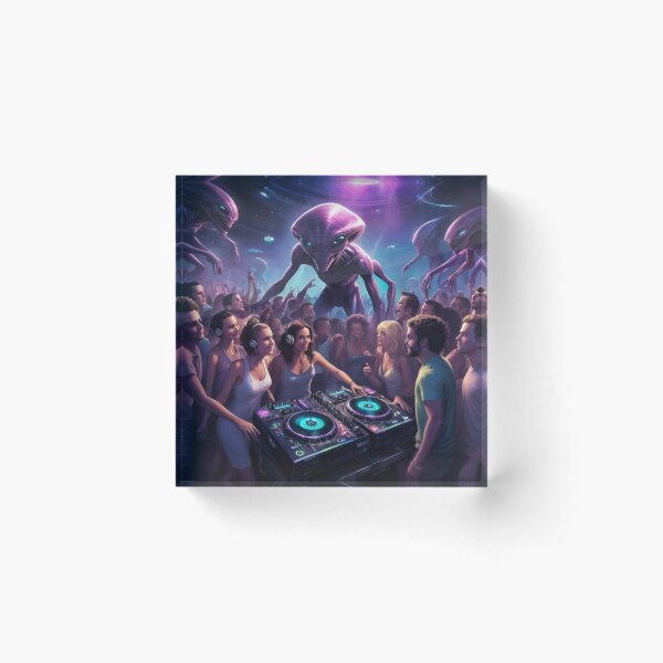 Item preview, Alien DJ Invasion Party designed and sold by Zen-pattenrs.