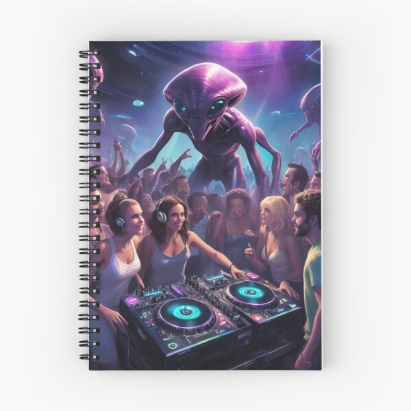Item preview, Alien DJ Invasion Party designed and sold by Zen-pattenrs.