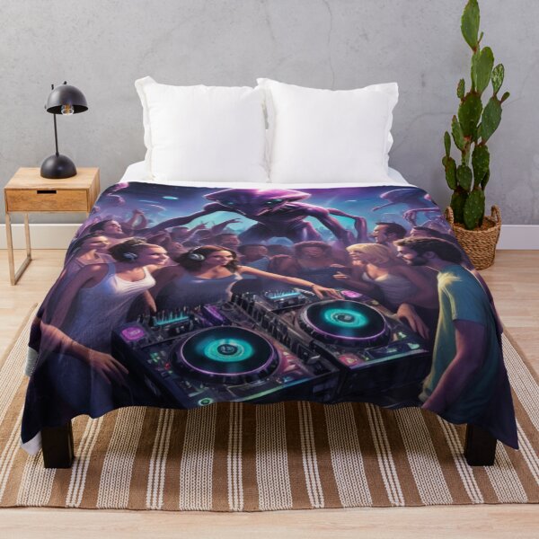 Item preview, Alien DJ Invasion Party designed and sold by Zen-pattenrs.