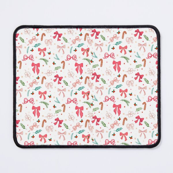 Item preview, Christmas Bows & Ornaments Pattern – Cute Festive Holiday Design designed and sold by elrincondevero.