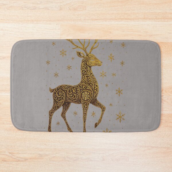 Item preview,  Golden Reindeer Illustration designed and sold by FusionRealm.