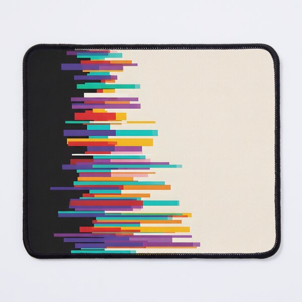 Item preview, Horizontal line art for modern decor | Abstract horizontal color spectrum designed and sold by Fespb.