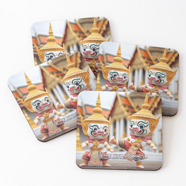 Item preview, Thai Khon Mask : Masked Dance Drama in Thailand  designed and sold by Vanich-Panich.