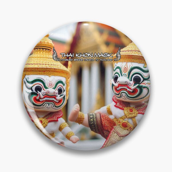Item preview, Thai Khon Mask : Masked Dance Drama in Thailand  designed and sold by Vanich-Panich.
