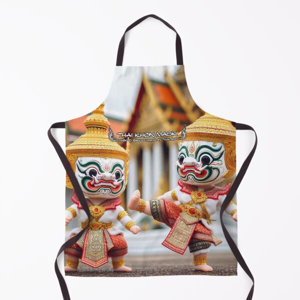 Item preview, Thai Khon Mask : Masked Dance Drama in Thailand  designed and sold by Vanich-Panich.