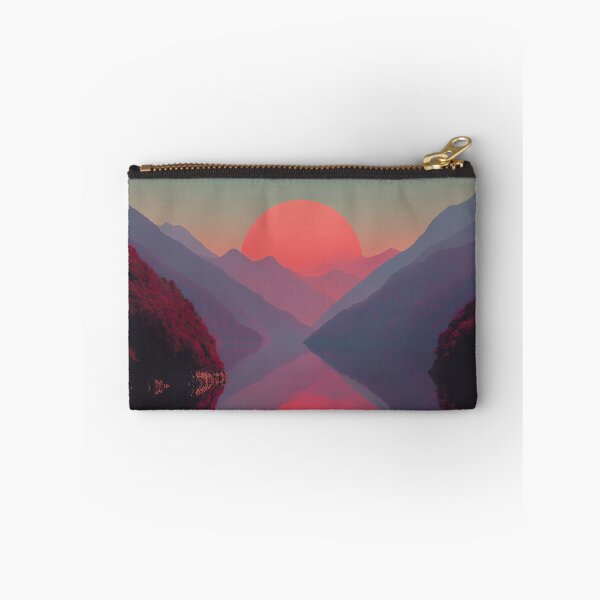 Item preview, Mountain Lake Sunset Reflection designed and sold by Pir8prints.