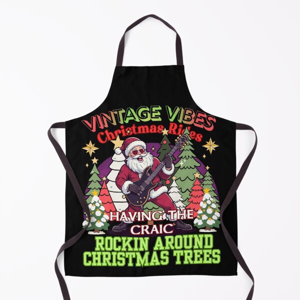 Item preview, “Having the Craic – Rockin’ Around Christmas Trees” designed and sold by DZ Loumatti.