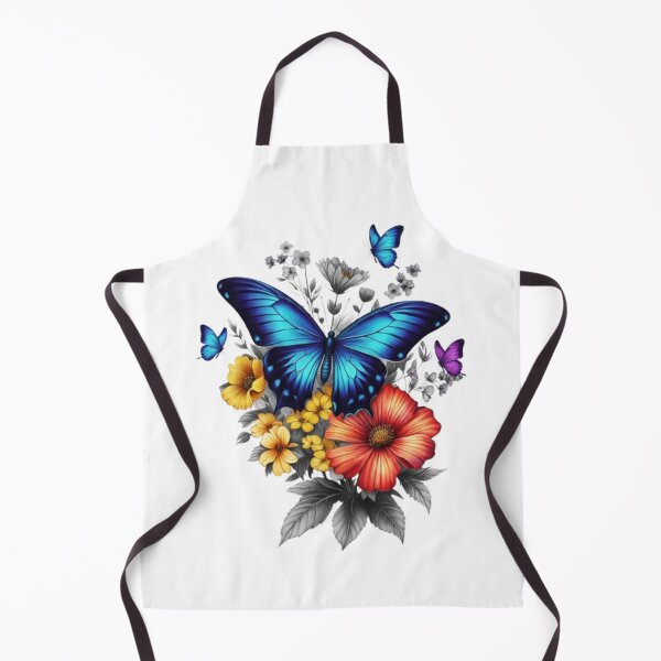 Item preview, “Spring Awakening: A Butterfly in a Field of Flowers” designed and sold by CHRIST5000.
