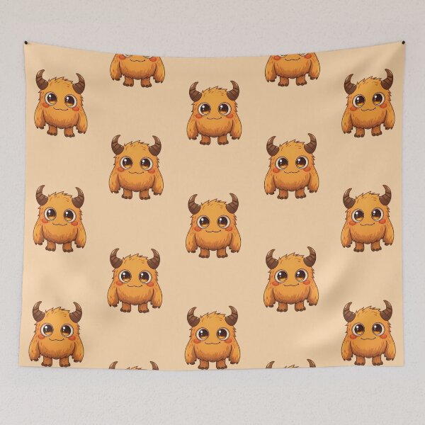 Item preview, Cute Anime Autumn Monster designed and sold by Whimsy-Grove.