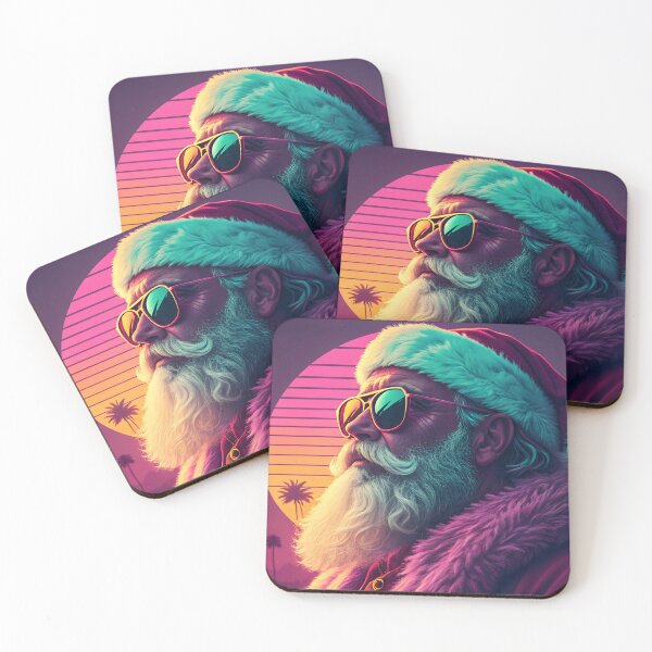 Item preview, Stylized portrait of Santa designed and sold by Bionson Art.