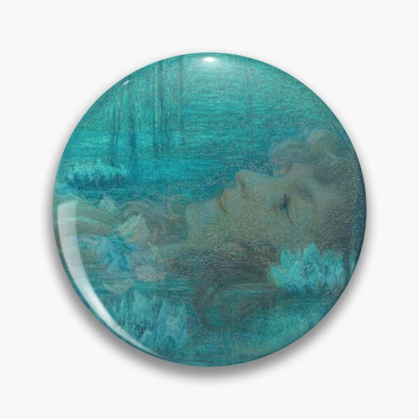 Item preview, Ophelia - Lucien Levy Dhurmer 1900 designed and sold by forgottenbeauty.