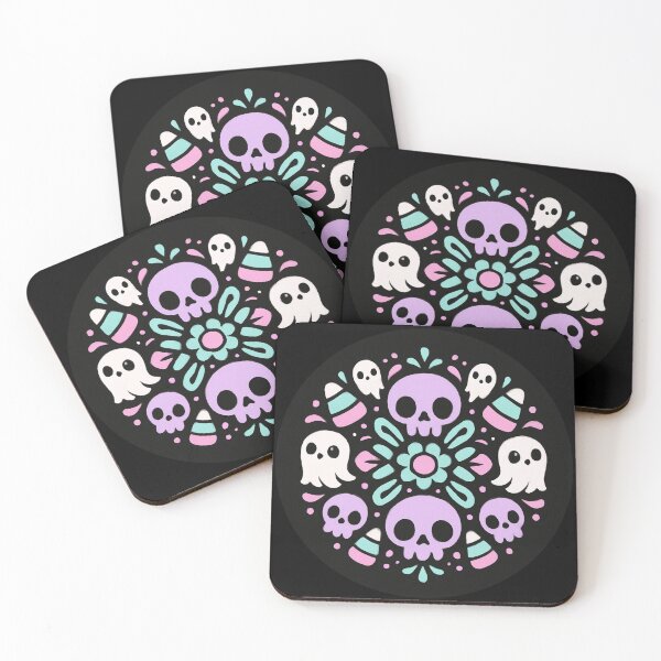 Item preview, Cute Ghosts - Colorful Spooky Gift Idea designed and sold by Gradasdaughter.
