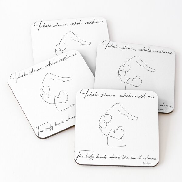 Item preview, Inhale Silence, Exhale Resistance designed and sold by AuraLuma.