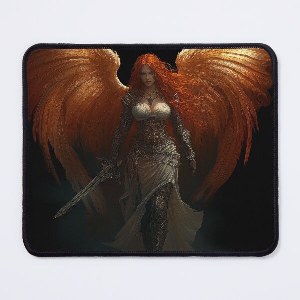 Item preview, Fiery Winged Battle Maiden of the Dawn designed and sold by Daagath.