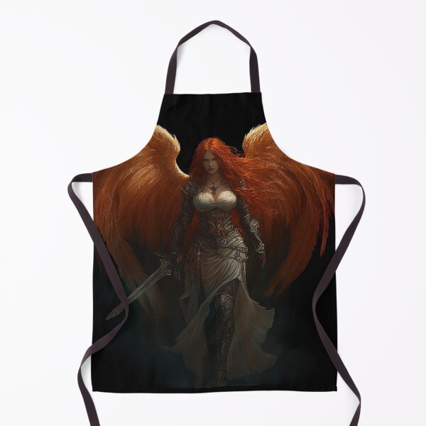 Item preview, Fiery Winged Battle Maiden of the Dawn designed and sold by Daagath.