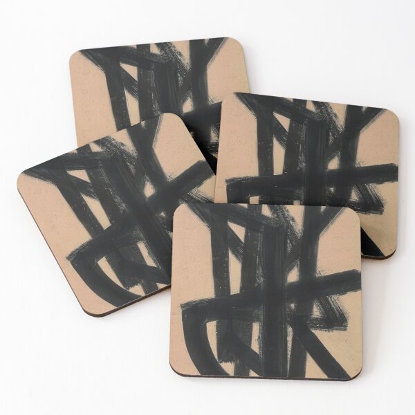 Item preview, Pierre Soulages -  Abstract Painting By Pierre Soulages designed and sold by Dahmadlo.