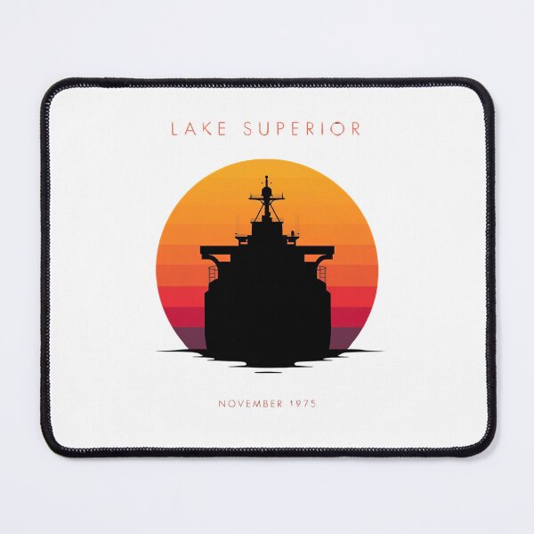 Item preview, Vintage Edmund Fitzgerald Great Lakes Shipwreck Tee designed and sold by Aesthynova.