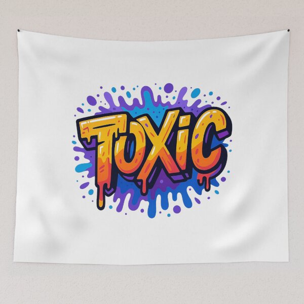 Item preview, Toxic Inferno – Radioactive Flame Art designed and sold by ArtesioByZaber.
