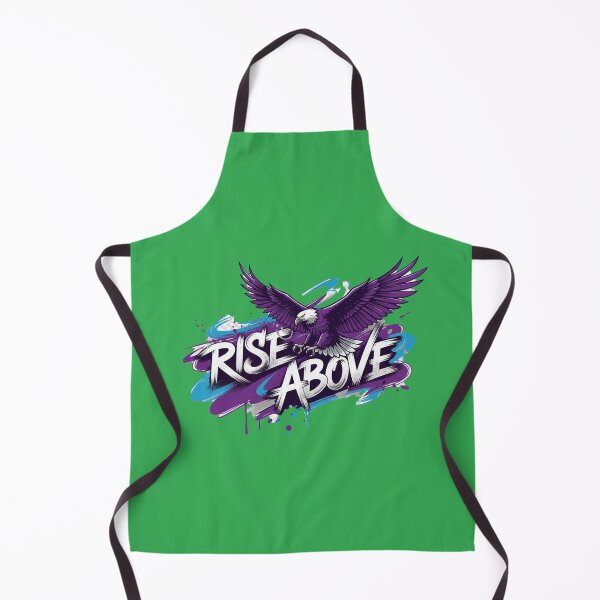 Item preview, "Rise Above" Purple Eagle Art designed and sold by InkWeaveShop.