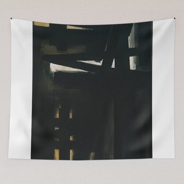Item preview, Pierre Soulages - Artwork By Pierre Soulages designed and sold by Dahmadlo.