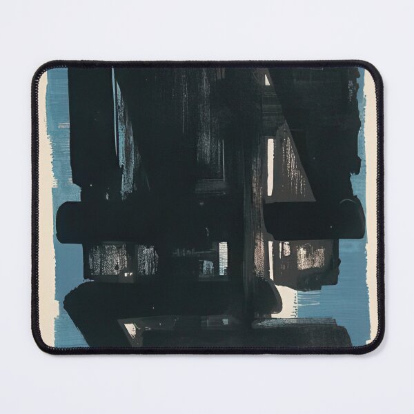 Item preview, Pierre Soulages - Artwork By Pierre Soulages designed and sold by Dahmadlo.