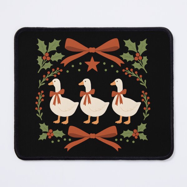 Item preview, Vintage Christmas Ribbon Goose designed and sold by stephenflashart.