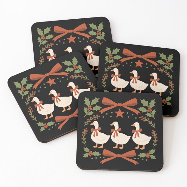 Item preview, Vintage Christmas Ribbon Goose designed and sold by stephenflashart.