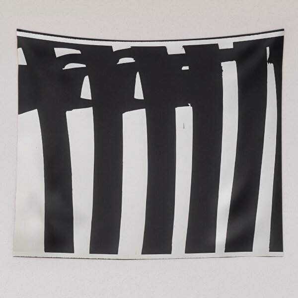 Item preview, Pierre Soulages - Artwork By Pierre Soulages designed and sold by Dahmadlo.