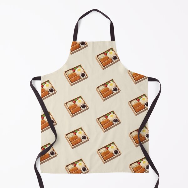 Item preview, Japanese Tonkatsu Bento Box Illustration designed and sold by loccotown168.