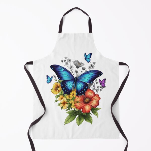 Item preview, “Spring Awakening: A Butterfly in a Field of Flowers” designed and sold by CHRIST5000.