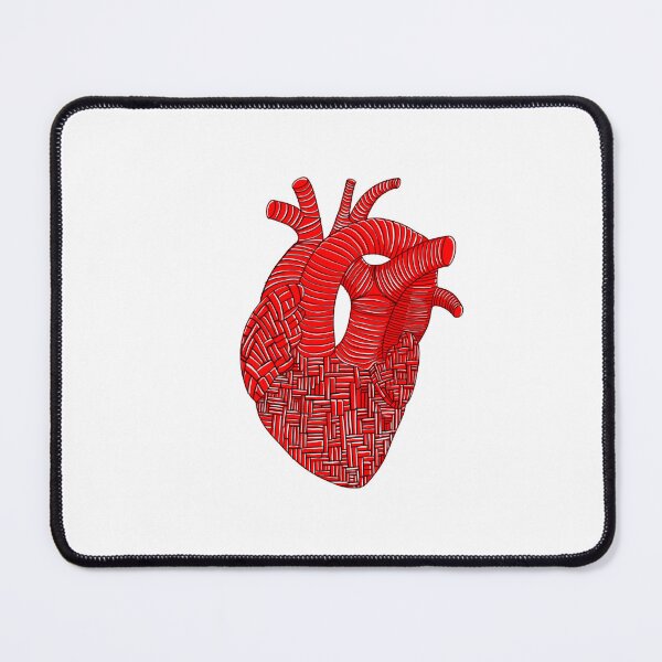 Item preview, Abstract Red Anatomical Heart designed and sold by mikemike33.