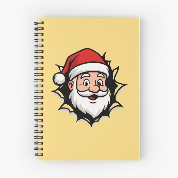 Item preview, Santa Peeking Through Christmas Artwork T-Shirts /Throw Blankets & Tapestries designed and sold by loccotown168.
