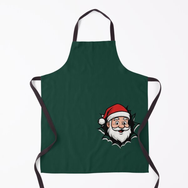 Item preview, Santa Peeking Through Christmas Artwork T-Shirts /Throw Blankets & Tapestries designed and sold by loccotown168.