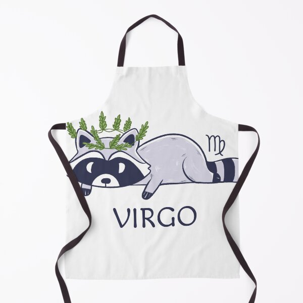 Item preview, Virgo Raccoon, Zodiac sign designed and sold by Iqrapixels.