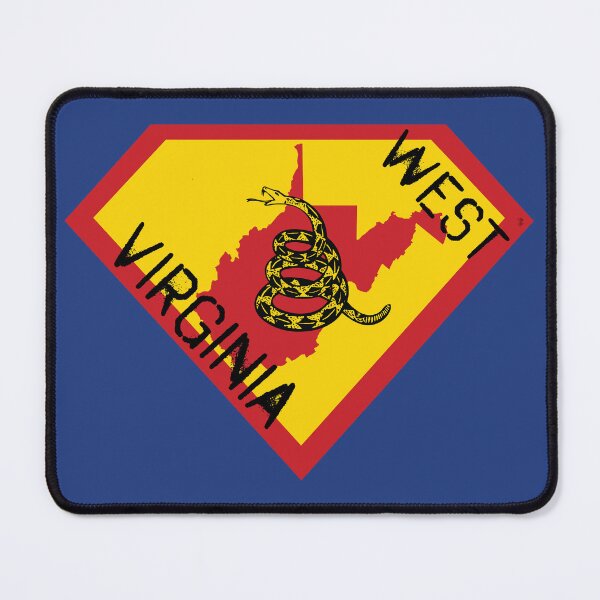 Item preview, WEST VIRGINIAN SHIELD - Freedom Is The Superpower - Gadsden Snake Flag - Dont Tread On Me SUPERHERO WEST VIRGINIA spellout design designed and sold by pelagio.