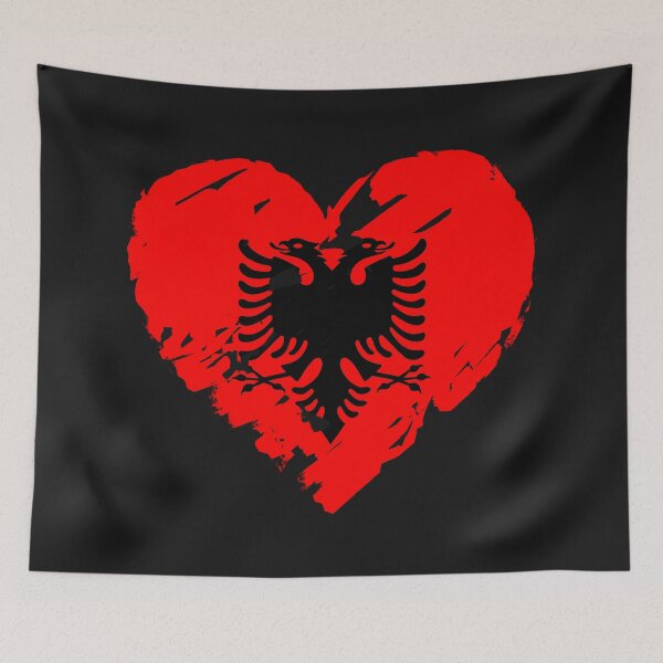 Item preview,  Unë e dua Shqipërinë - I Love Albania designed and sold by DreamBrushy.